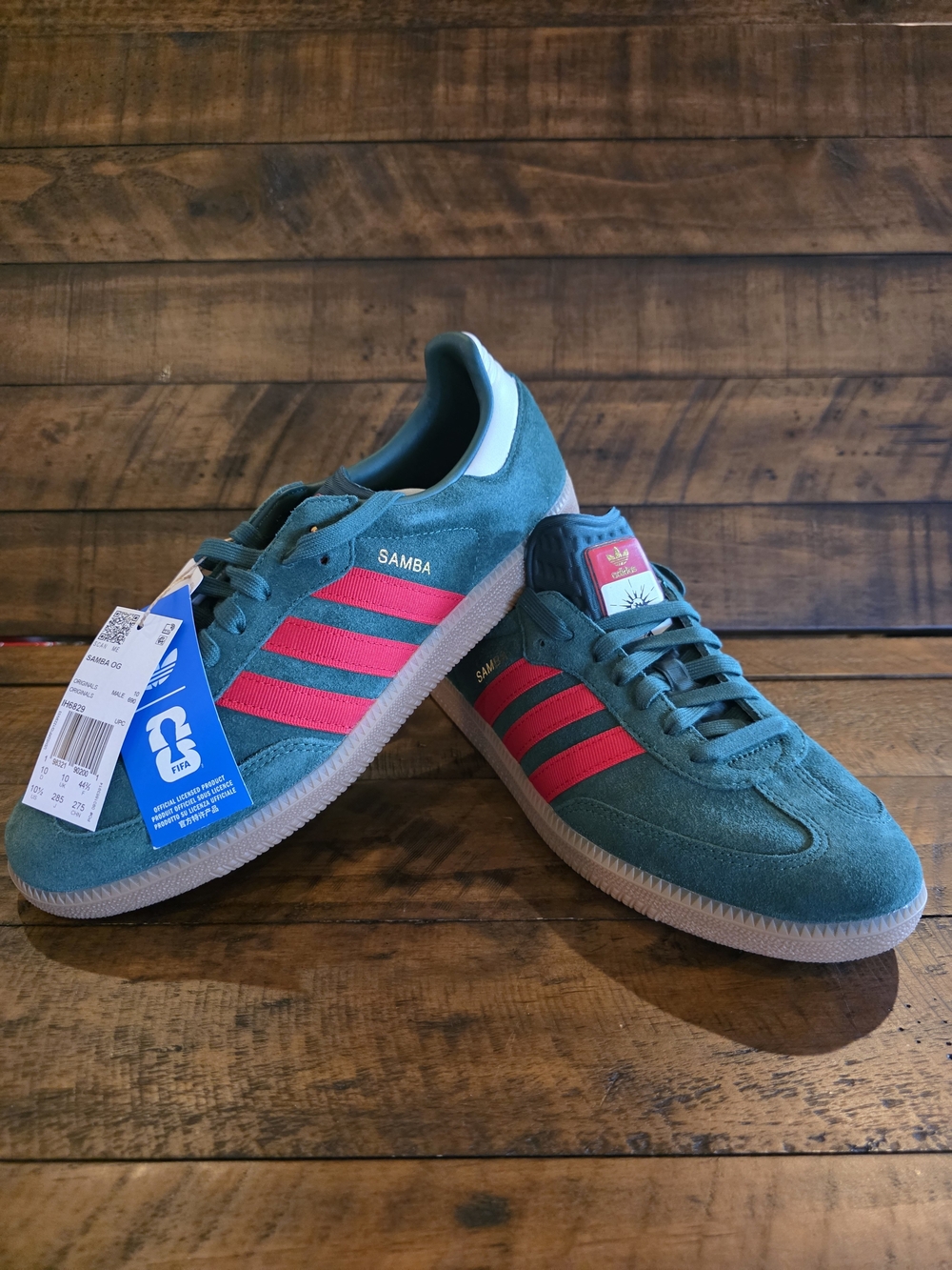 Men's adidas Originals Samba OG FIFA World Cup 2026 Mexico Casual Shoes